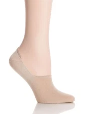 Hue High Cut Resort Cotton Sock Liner 15216