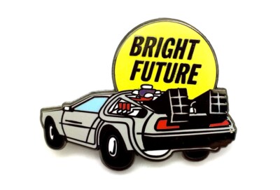 Pintrill -  Bright Future  Back To The Future Theme Pin (Collectors Item)