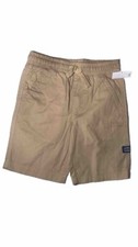 Lucky Brand Boy Beige Cargo Shorts, Size 5 NEW with tags