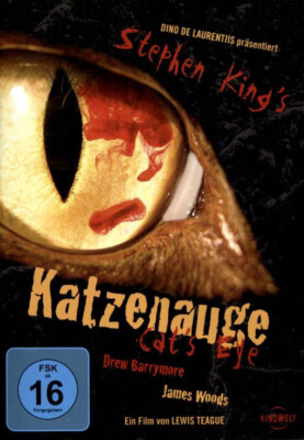 Stephen King KATZENAUGE Drew Barrymore JAMES WOODS Cat's Eye  DVD NEU