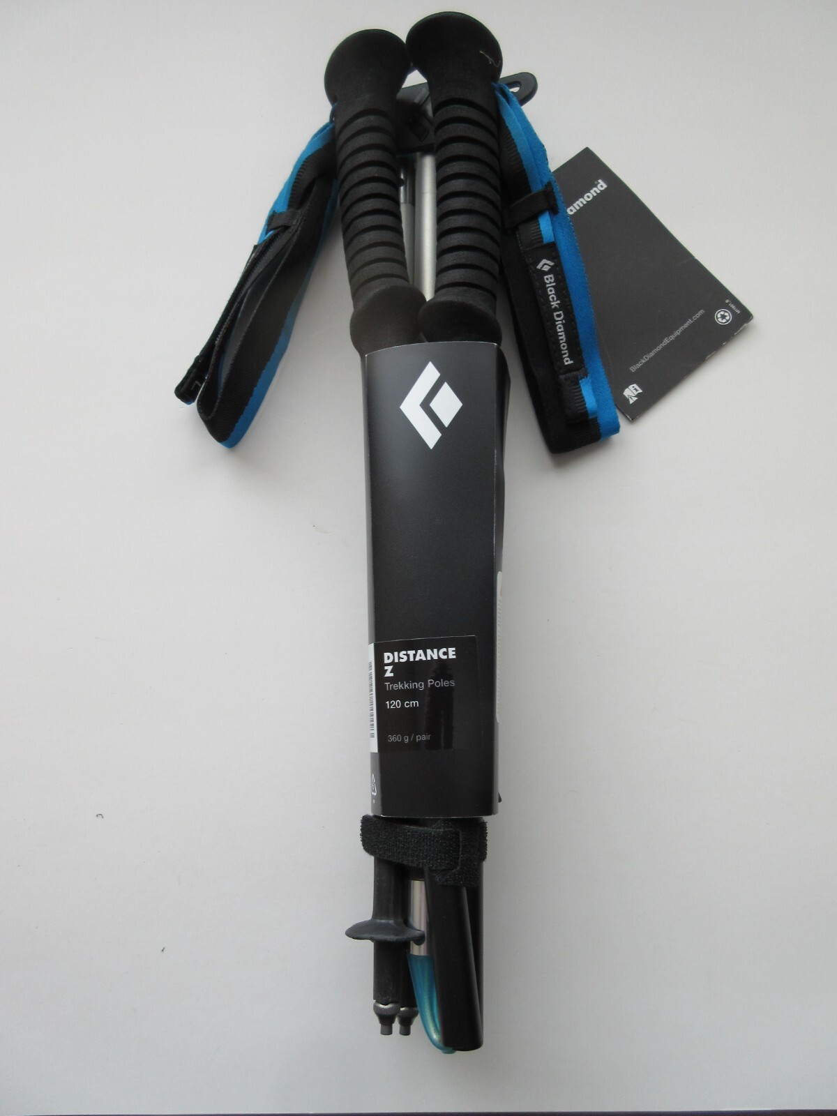 Juego de bastones ultraligeros Black Diamond Distance Z para mochileros correr trekking 120 cm