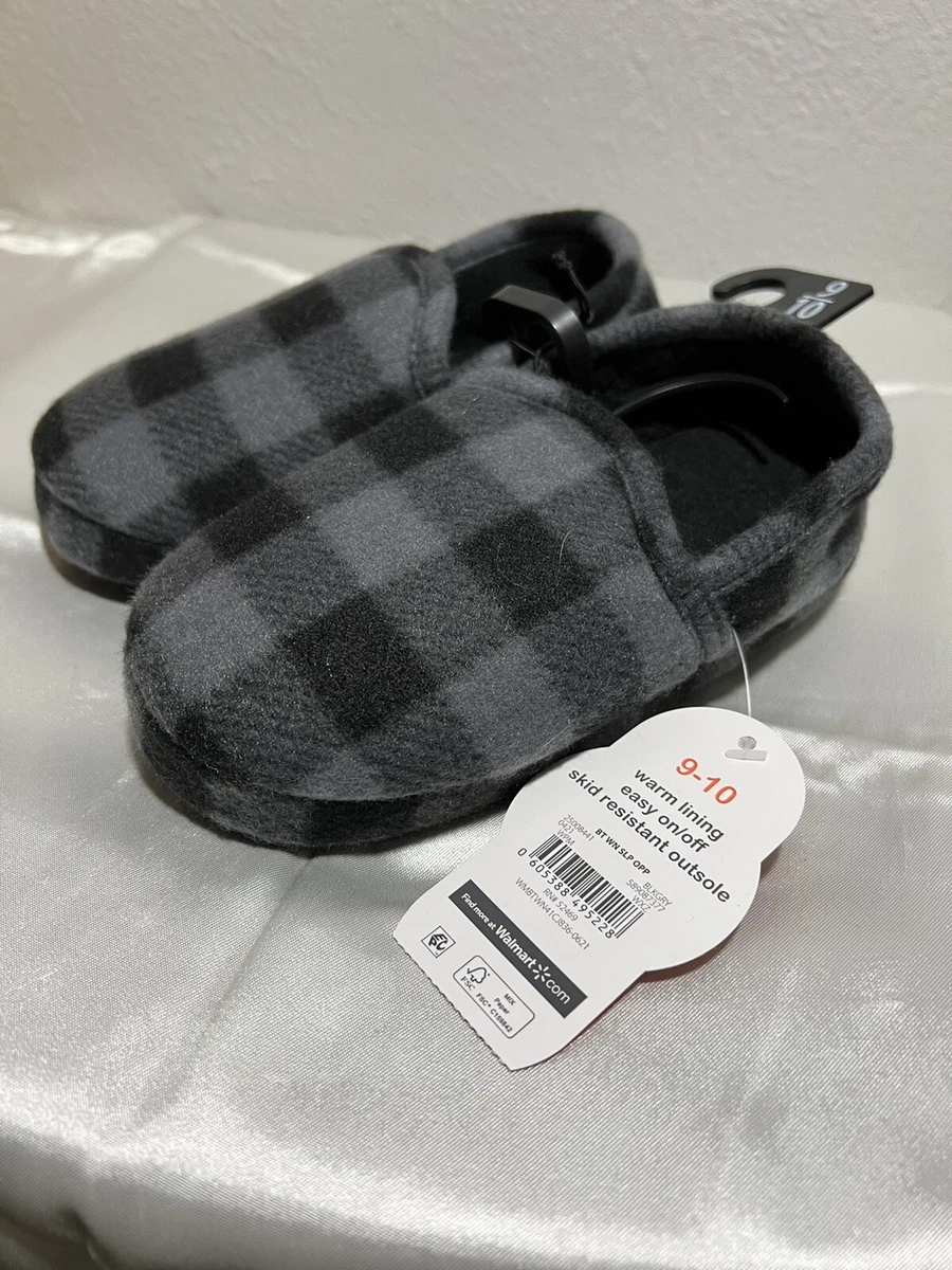 Boys slippers size 9 cheap
