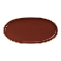 Asa Selection Semana Aperitifteller Vorspeisenteller Steinzeug Rot B 20 Cm