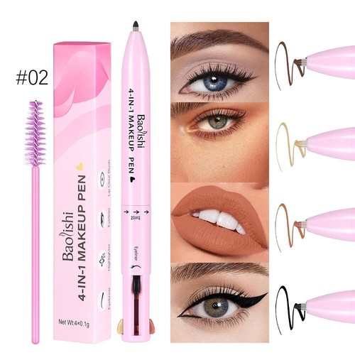 Smooth Compact Travel Eyeliner Multi-function Makeup Set Summer Gift - Picture 8 of 9