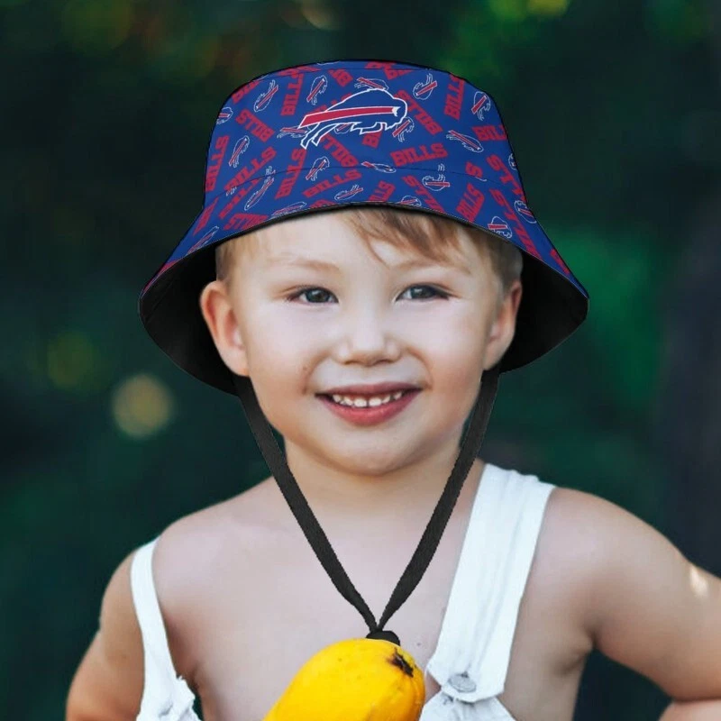 Buffalo Bills Children's Fisherman Hat Travel Sun Hat Children's Gifts