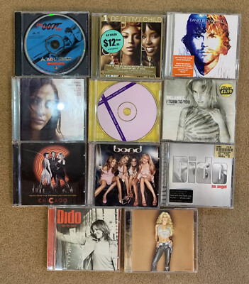 Bundle 11 CD Pop Albums Music Job Lot Shakira Destiny Child Dido Mel C