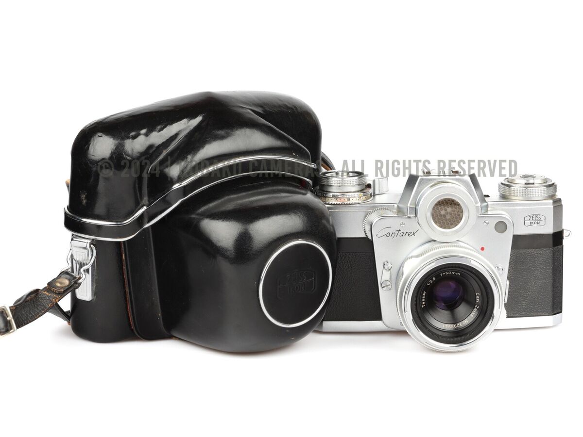 Zeiss Ikon Contarex Bullseye Camera Carl Zeiss 50MM F2 Zeiss Ikon Contarex Bullseye Camera Carl Zeiss 50MM F2