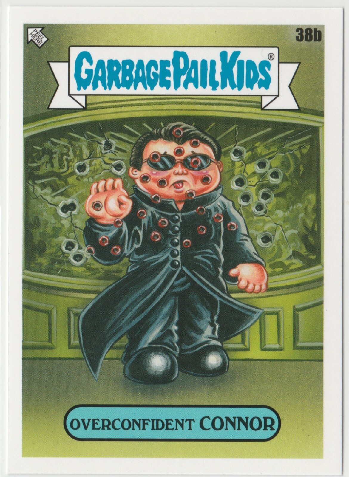 Overconfident Connor GPK 2023 Intergoolactic Mayhem Card #38b