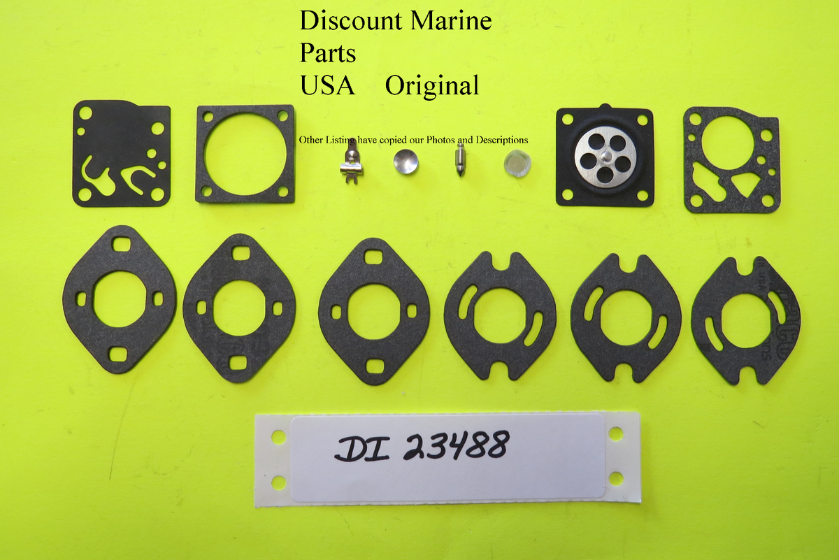 KIT RIPARAZIONE CARBURATORE Completo per Walbro Modelli FC44 FS36 e