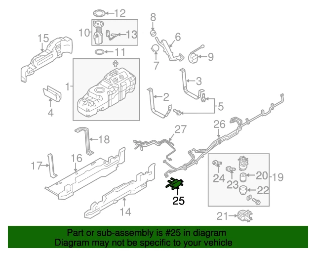 Enfriador de combustible original Ford OEM para Ford Powerstroke 2011-2016 6,7 L BC3Z-9N103-A Foto 2 de 2