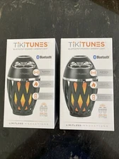 Set of 2 Limitless Innovations TikiTunes Portable Bluetooth Wireless Speaker
