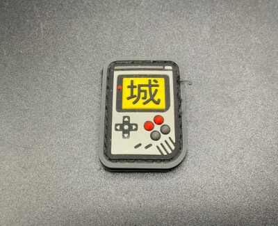 Castle x Grayscale Tenshi x Akuma Castleboy 3000 城 EDC PVC Pouch Patch