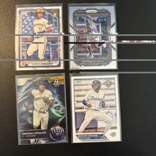 Jackson Chourio Rookie Lot (4) No Dupes