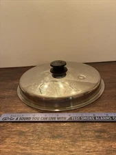 Vintage SaladMaster 7817 Vapo Vented 10 3/8" Round Lid Cover ORIGINAL OEM