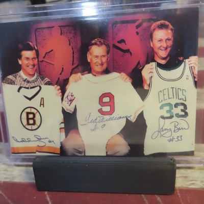 Bobby Orr Ted Williams Larry Bird Grand Slam Marketing The Boys of Boston Promo