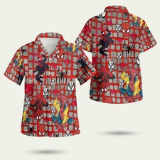 Superhero Avengers Marvel Spider Man Hawaiian Shirt