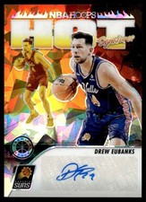 2023-24 NBA Hoops Hot Sigs Cracked Ice Drew Eubanks Auto Phoenix Suns #HS-DRW
