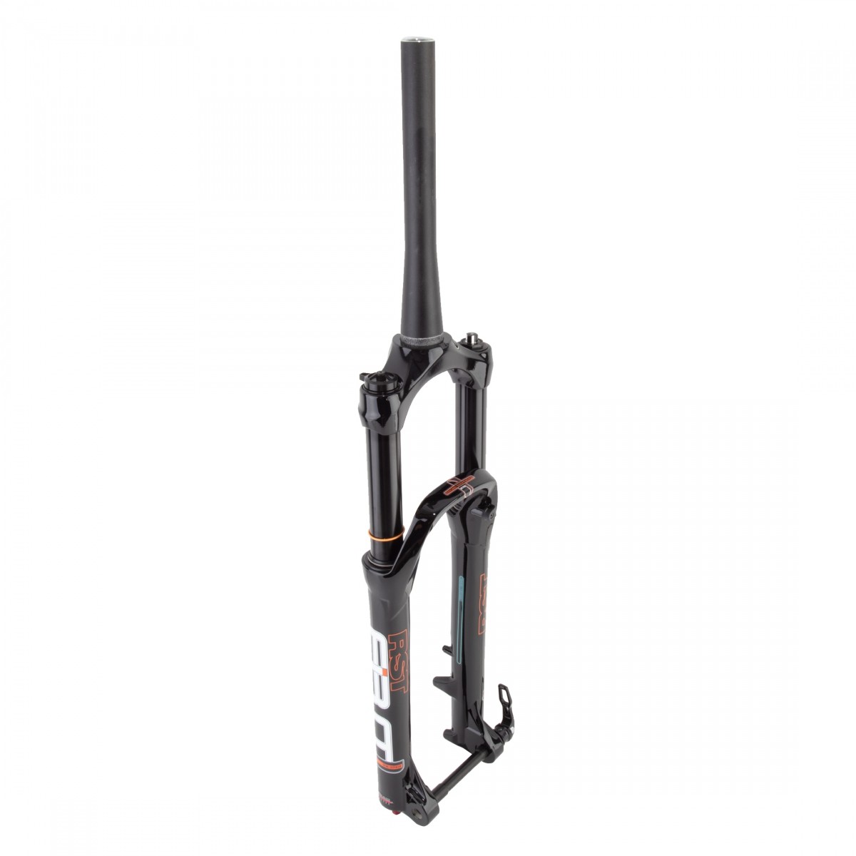 Вилка гидравлической подвески RST FIRST 27,5 дюйма - Ход 120 мм, блокировка, дисковые тормоза
