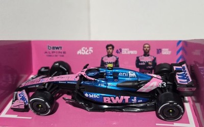 BWT Alpine A525 F1 Car Franco Colapinto #43 2025 test and reserve driver BWT