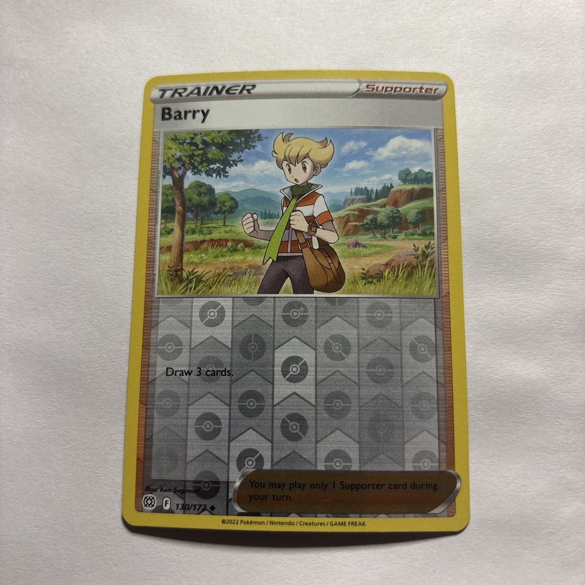 Barry - 130/172 - Uncommon - Reverse Holo - Lightly Played | eBay