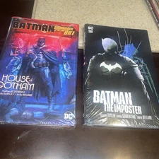 DC Batman Graphic Novel 2 Books Lot Hardback (Batman Imposter, House Of Gotham)