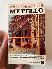 METELLO | Vasco Pratolini | Oscar Mondadori Romanzo 1970 | 3° edizione