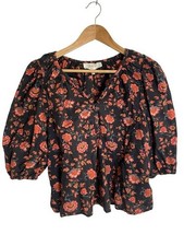 THE GREAT. The Ravine top in antique floral boho chic size 2 festival sold out