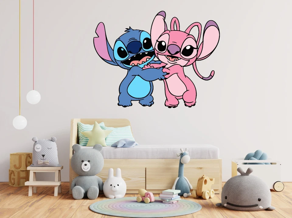 Disney Stitch & Angel Wall Sticker - Image 3 of 4
