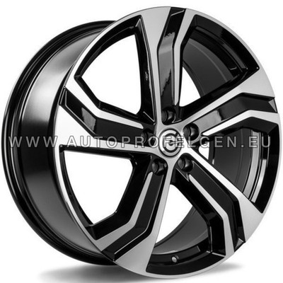 Neu Volvo XC90 V2 Style 18 Zoll Felgen 8j 5x108 ET45 Alufelgen Räder x4 Poliert