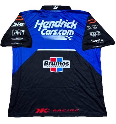 XL Kasey Kahne High Limit Outlaws Hendrick Brumos Pit Crew Shirt KKR Dirt Error