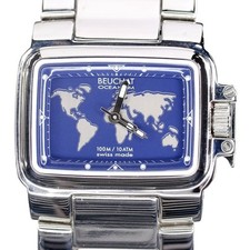 Beuchat Oceanium Divers Blue Dial Stainless Steel 100M Womens Watch