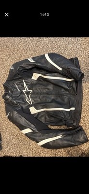 Alpine Stars Faster Airflow V2 Leather Motorcycle Jacket