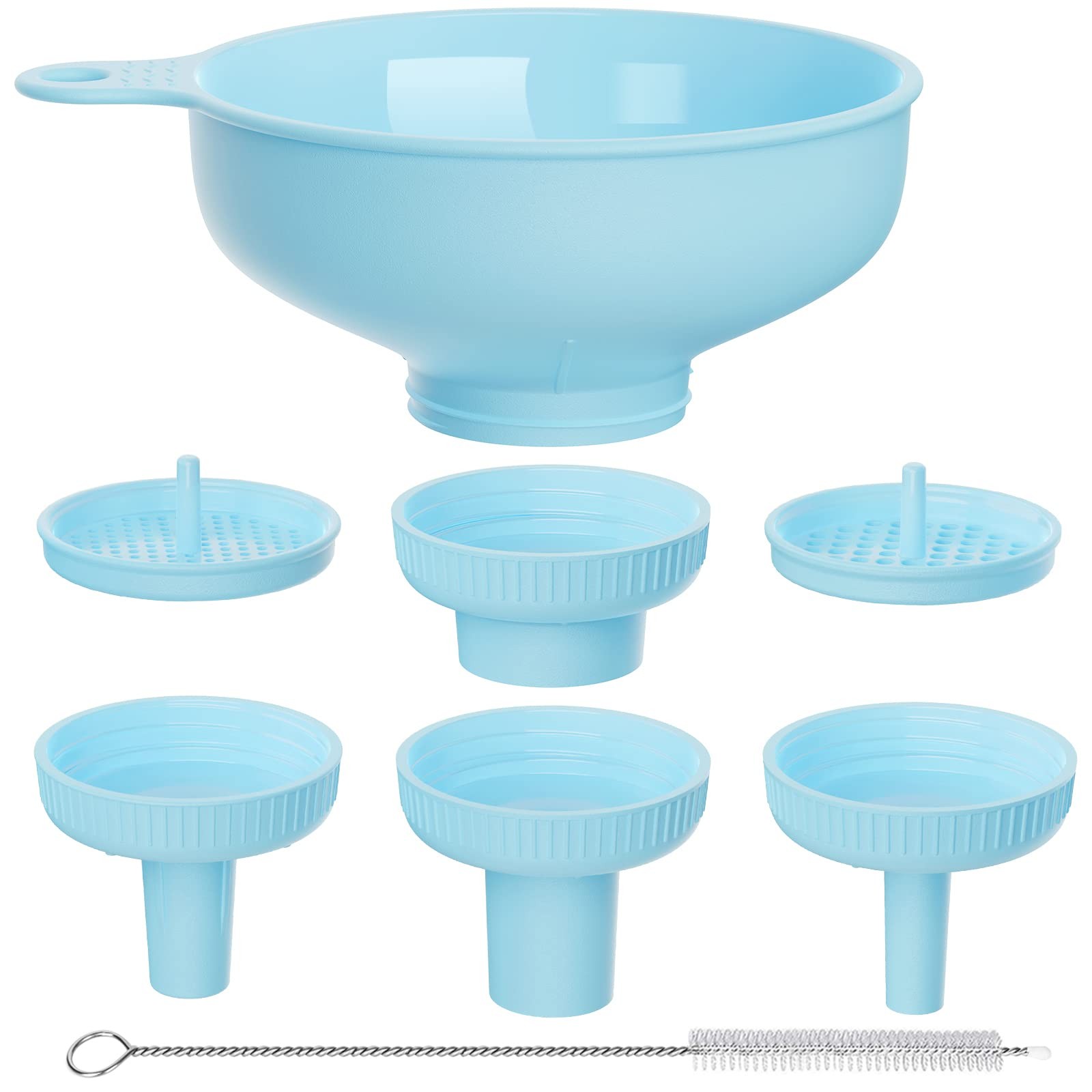 Entonnoir de cuisine plastique alimentaire grand diamètre pour ingrédients secs
