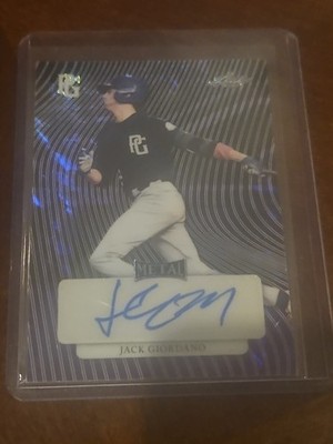 Jack Giordano 1/1 signed card autographed one of one out 1 only 1 Oregon State