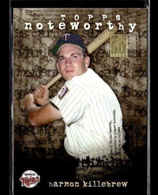 2001 Topps #TN46 Harmon Killebrew Noteworthy Minnesota Twins