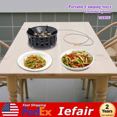 Propane Burner Single Propane Stove Windproof Gas Stove for Outdoor Cooking