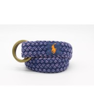 Ralph Lauren Mens Cotton Braided Belt