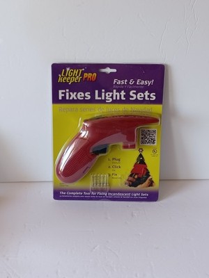 Light Keeper Pro Repair Tool Fixes Incandescent Christmas Light Sets New