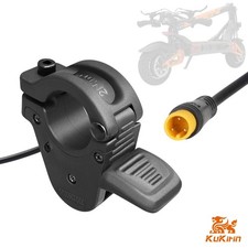 Accélérateur Trottinette Kukirin G3 Pro Connecteur 3 Broches - Gachette Étanche