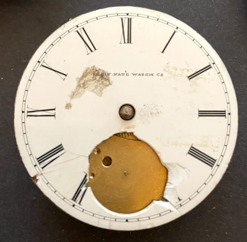 Antique 1880 Elgin Grade 13 Pocket Watch Movement Parts/Repair 18s 11j USA