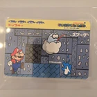 Bandai Nintendo Mario & Spook #7 Sticker Vintage NES Nintendo