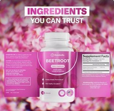 Rosabella Beetroot 1300mg Dietary Supplement ...