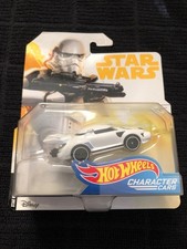 Hot Wheels Star Wars Stormtrooper Character Cars 1:64 Han Solo Card FLJ63