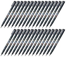 Tombow Fudenosuke Brush Pen GCD-112 , Soft Tip, 1 Count Pack of 30 , Black