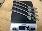 6.7 Oz. Sterling Silver .925 Scrap Towle Madeira 1948 Solid 4x Dinner Fork Ounce