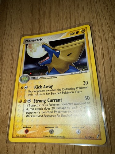 Manectric 8/100 Crystal Guardians Holo - Picture 5 of 7