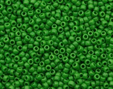 8/0 TOHO ROUND Opaque Mint Green Seed Bead 8g 