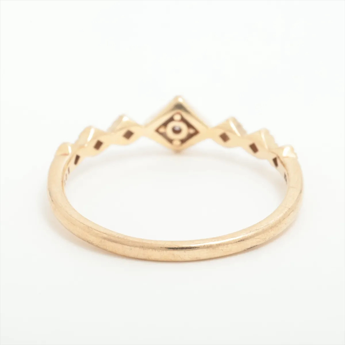 ete diamond Ring K10(YG) 0.8g 0.01