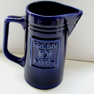 friary meux brewers advertising water jug blue no makers mark in VGC