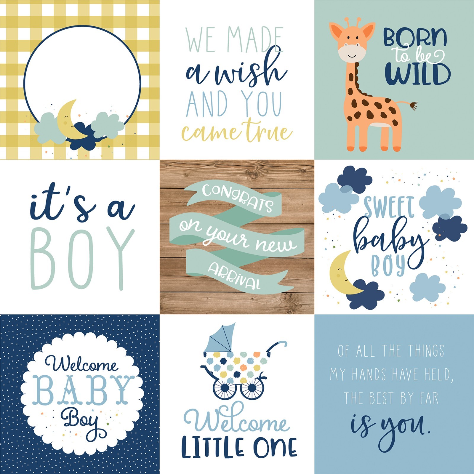 Baby Boy  Echo Park Collection Kit